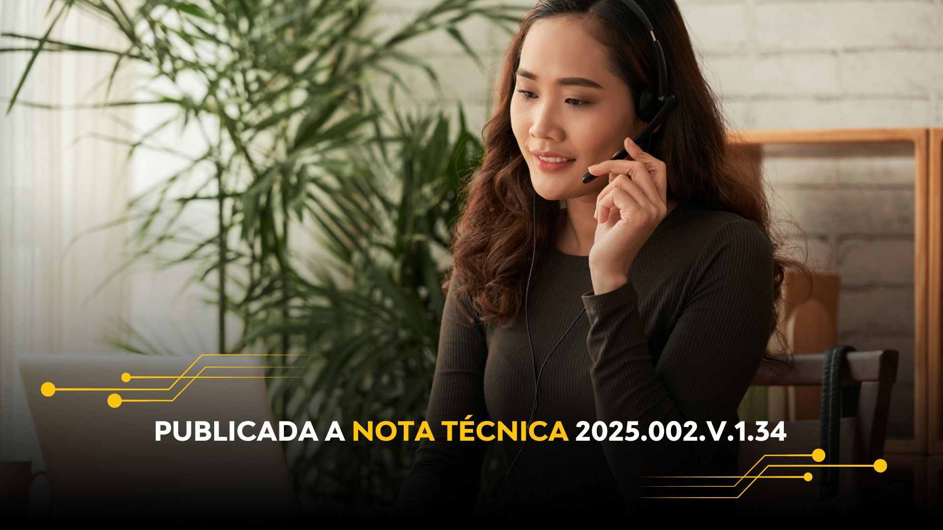 PUBLICADA A NOTA TÉCNICA 2025.002.V.1.34