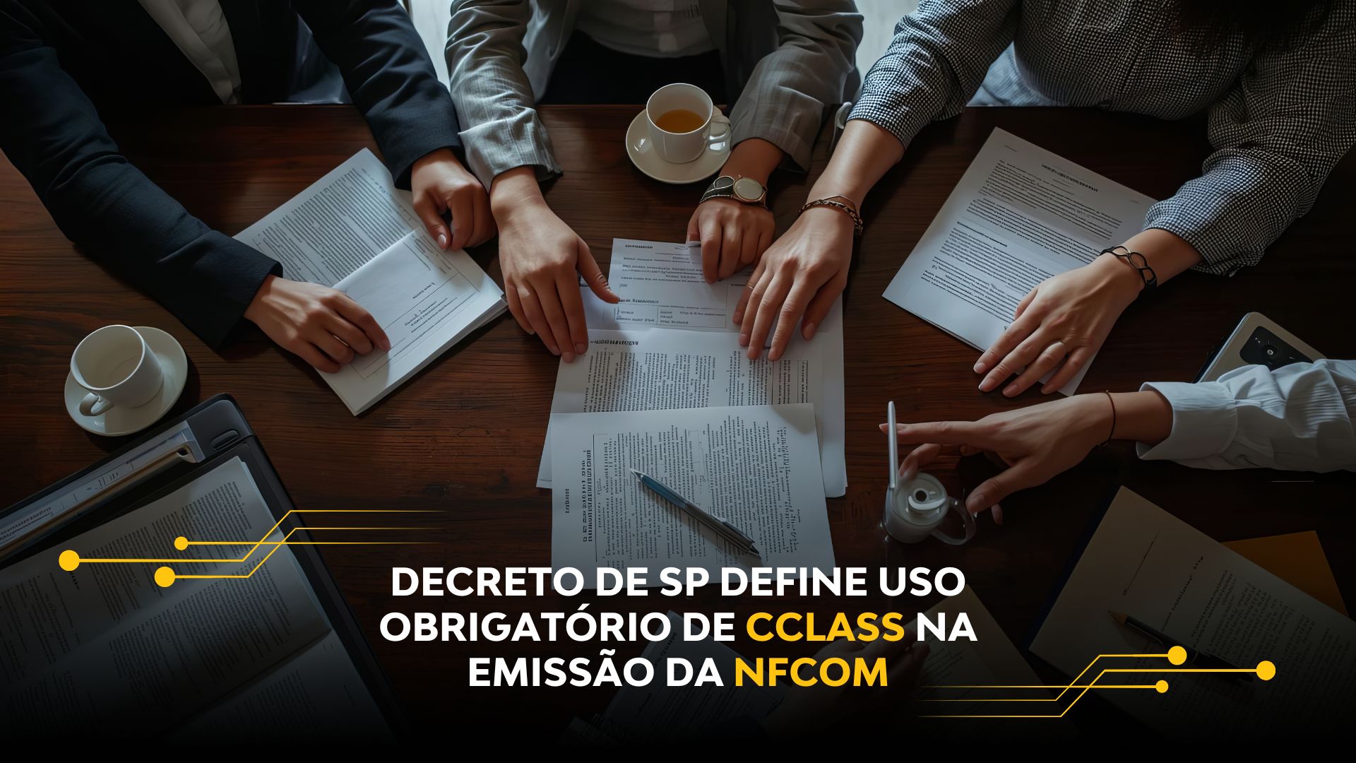 DECRETO DE SP DEFINE USO OBRIGATÓRIO DE CCLASS NA EMISSÃO DA NFCOM