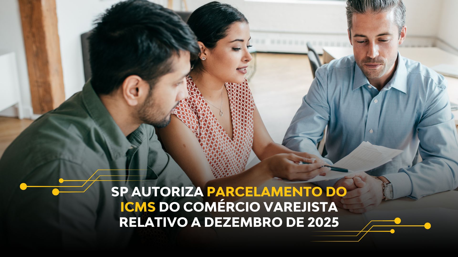 SP AUTORIZA PARCELAMENTO DO ICMS DO COMÉRCIO VAREJISTA RELATIVO A DEZEMBRO DE 2025