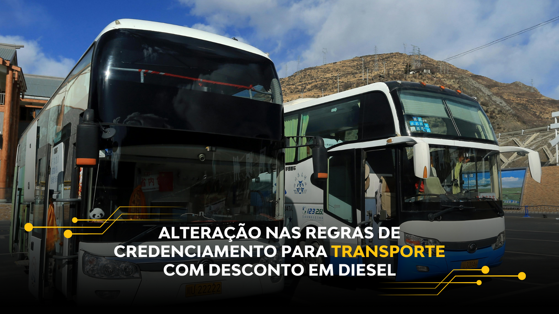 ALTERAÇÃO NAS REGRAS DE CREDENCIAMENTO PARA TRANSPORTE COM DESCONTO EM DIESEL