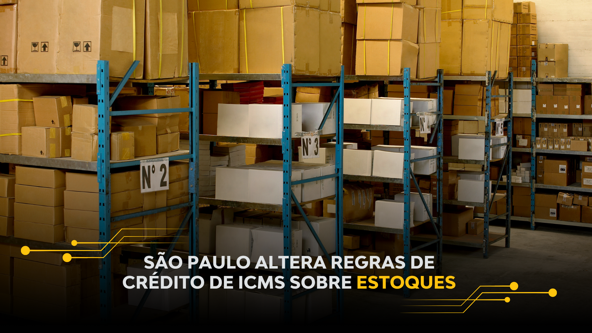 SÃO PAULO ALTERA REGRAS DE CRÉDITO DE ICMS SOBRE ESTOQUES
