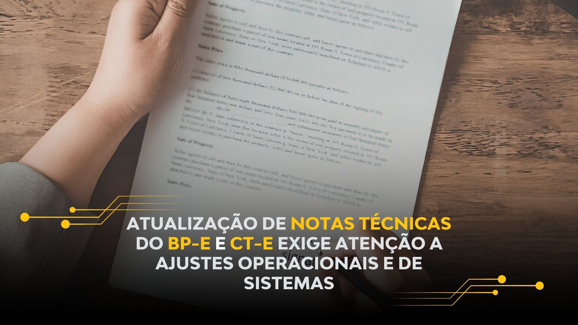 ATUALIZAÇÃO DE NOTAS TÉCNICAS DO BP-E E CT-E EXIGE ATENÇÃO A AJUSTES OPERACIONAIS E DE SISTEMAS
